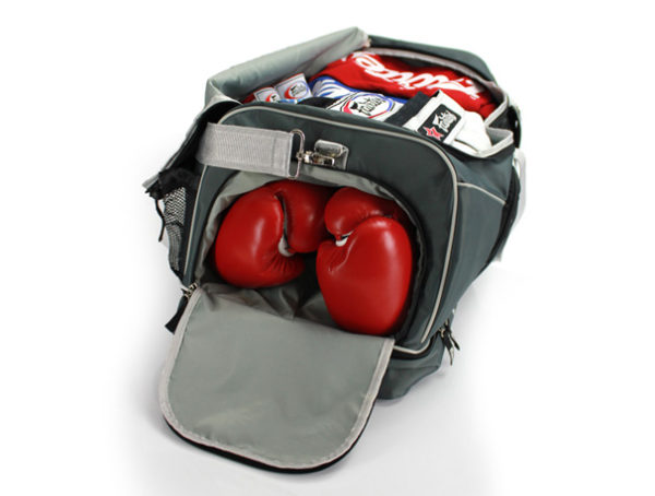 FAIRTEX GYM BAG with premium grade waterproof nylon BAG2 Gym Super Black COLOR - Image 5