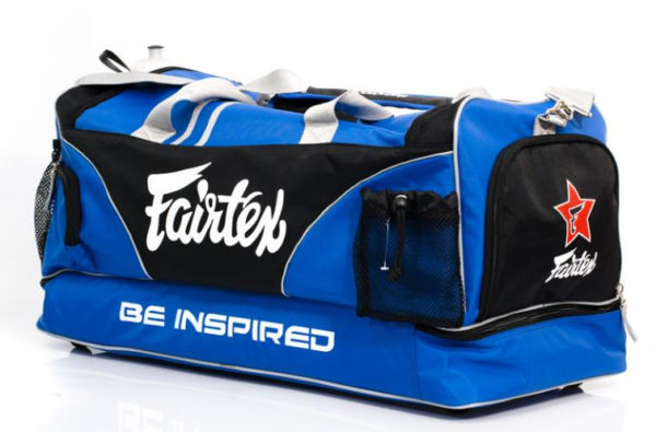 FAIRTEX GYM BAG with premium grade waterproof nylon BAG2 Gym Super Black COLOR - Image 8