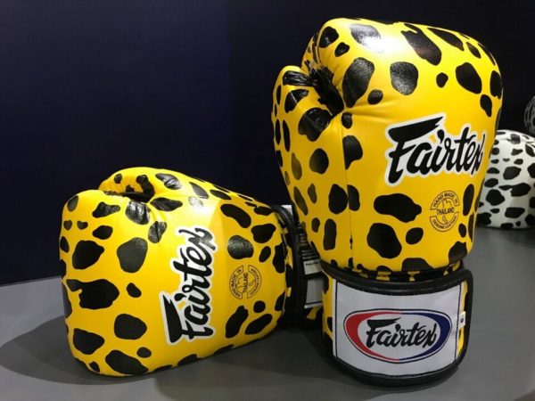 Fairtex Limited Boxing Gloves dalmatian design
