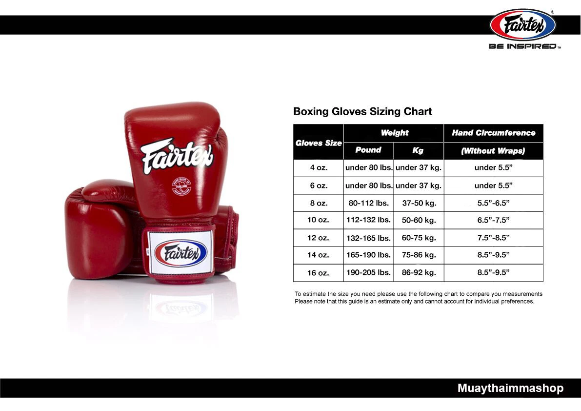 FAIRTEX BGV1-Universal Boxing Gloves - Tight-Fit Design - Image 14
