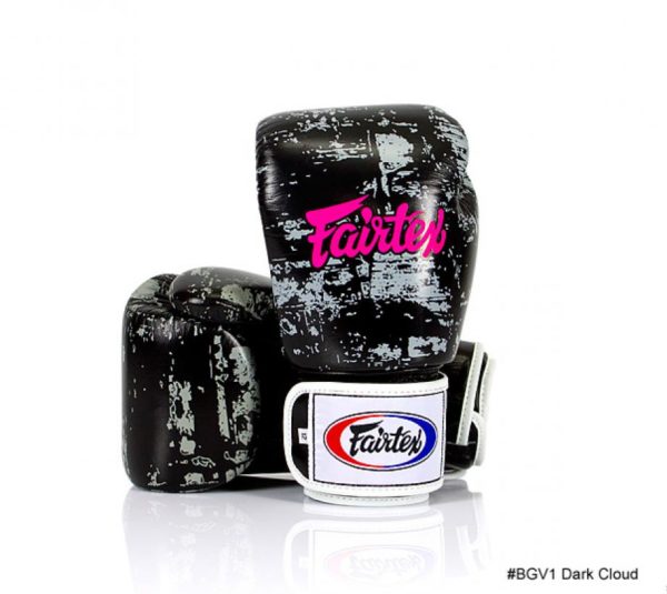 Fairtex New Limited Boxing Gloves Dark Cloud Version Genuine Leather