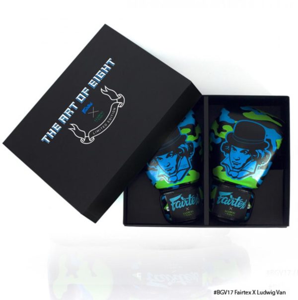 Fairtex X Ludwig Van Limited Boxing Gloves Genuine Leather - Image 3