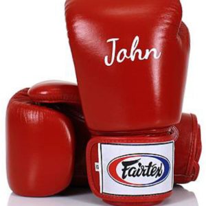 FAIRTEX Universal Boxing Gloves with Your Signature Name