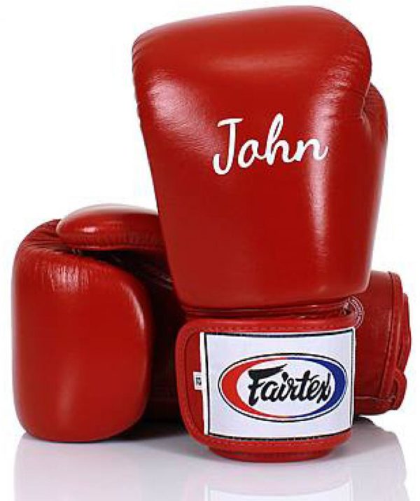 FAIRTEX Universal Boxing Gloves with Your Signature Name