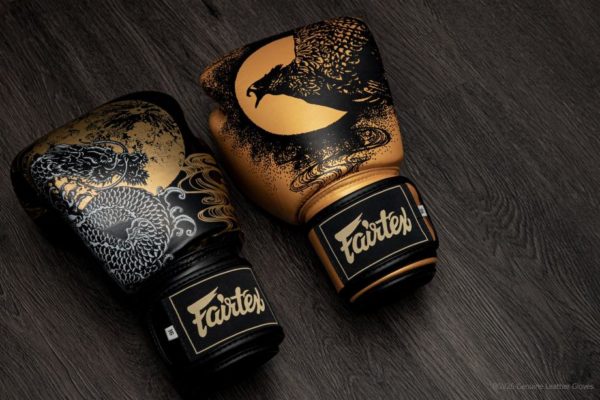 NEW FAIRTEX LIMITED BOXING GLOVES Feng Shui Harmony Six on the gloves (NO BOX) - Image 6