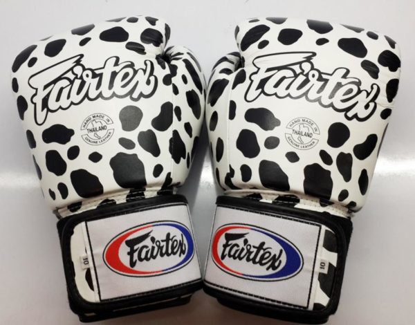 Fairtex Limited Boxing Gloves dalmatian design - Image 5