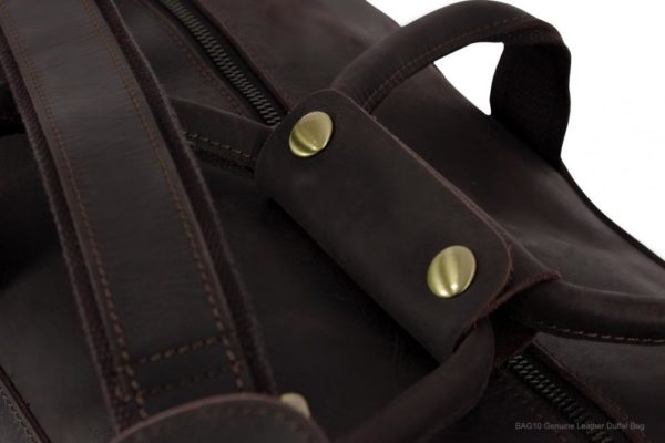 Fairtex Genuine Leather Duffel Bag - Image 4
