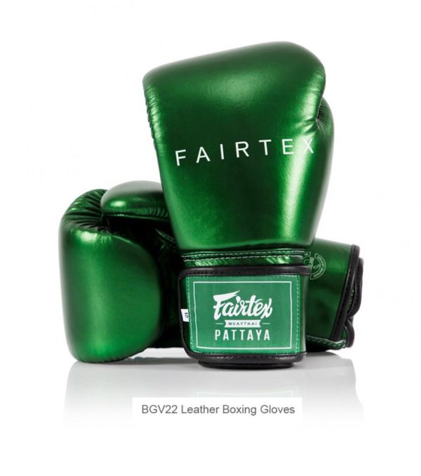 New Fairtex Pattaya Boxing Gloves Metallic gloss color Microfiber