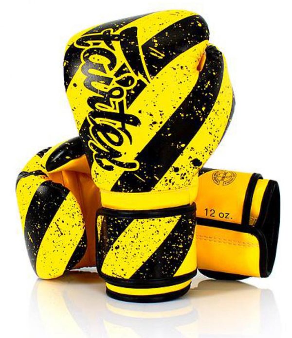 New FAIRTEX GRUNGE ART MID 1980 BOXING GLOVES