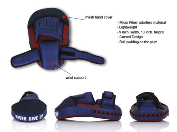 Fairtex New Focus Mitts Curved Design FMV13 - Image 3