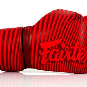 FAIRTEX BRAND NEW MICRO FIBER BOXING GLOVES RED ART COLLECTION