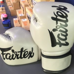 FAIRTEX BRAND NEW MICRO FIBER LIGHT WEIGHT BOXING GLOVES GREY