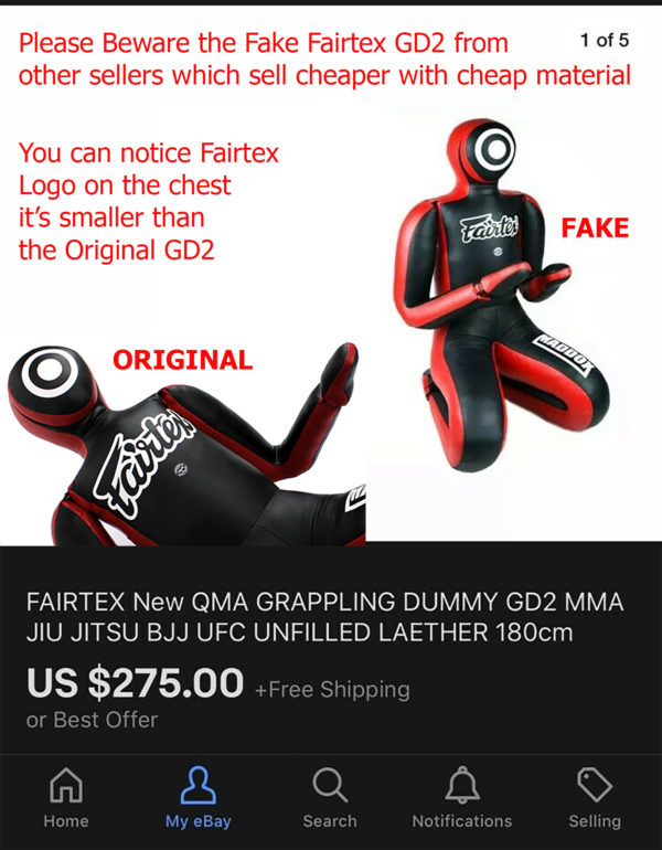 NEW MADDOX II GRAPPLING DUMMY 70%UNFILLED With Feet & Hand GD2 - Image 8