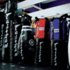 Fairtex Extra Large Heavy Bag HB3 UNFILLED New Color Black/Red/Gold logo - Image 8