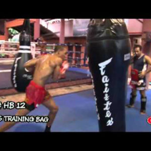 Muaythai Kick Boxing K1 MMA Leather Angle Heavy Bag HB12 UNFILLED