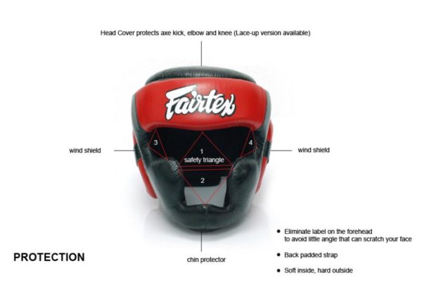 Diagonal Vision Fairtex Brand new Head Guard HG13 - Image 5