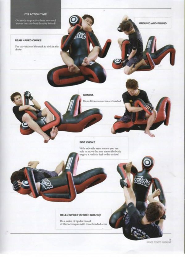 NEW MADDOX II GRAPPLING DUMMY 70%UNFILLED With Feet & Hand GD2 - Image 4