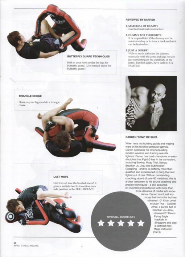 NEW MADDOX II GRAPPLING DUMMY 70%UNFILLED With Feet & Hand GD2 - Image 6