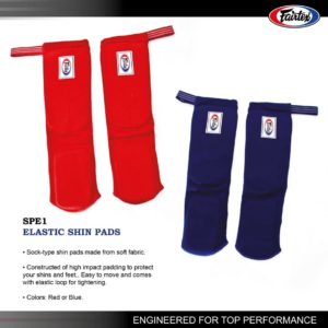 FAIRTEX ELASTIC SHIN PADS