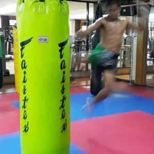 New Fairtex Muay Thai Kick Boxing K1 MMA Leather 7ft Pole Heavy Bag HB7 UnFilled