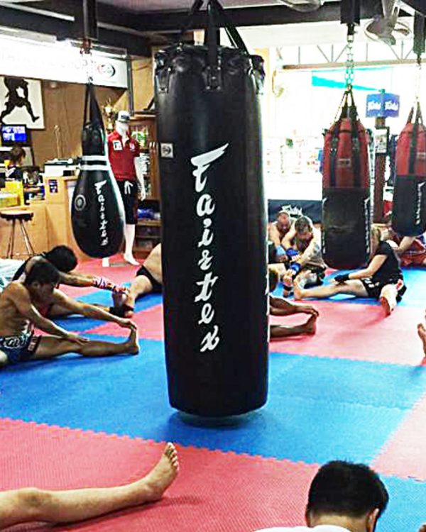 New Fairtex Muay Thai Kick Boxing K1 MMA Leather 7ft Pole Heavy Bag HB7 UnFilled - Image 4