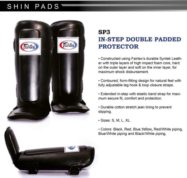 Fairtex In-Step Double Padded Protector SP3 - Image 4