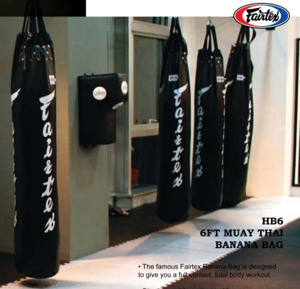 Fairtex Banana Heavy Bag Unfilled 6 feet tall HB6 - Image 5