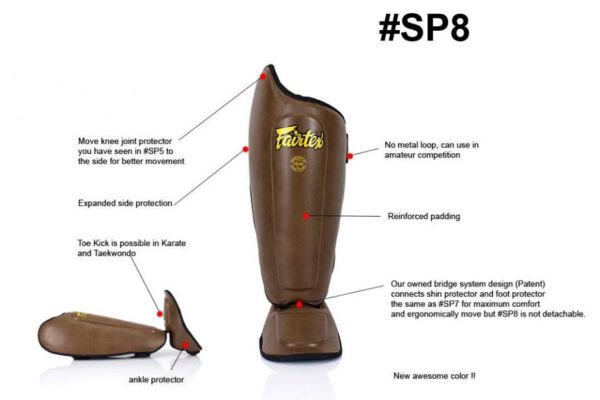 Fairtex Shin Pads SP8 - Image 4