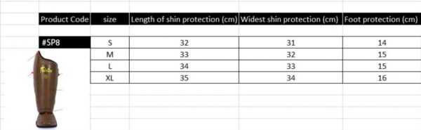 Fairtex Shin Pads SP8 - Image 5