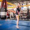 Fairtex Extra Large Heavy Bag HB3 UNFILLED New Color Black/Red/Gold logo - Image 5