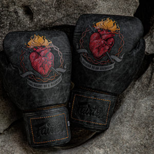FAIRTEX The Heart Of Warrior Boxing Gloves Genuine Leather FAIRTEX X TOM ATENCIO