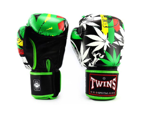 Twins Special Fancy Boxing Gloves Grass - Image 3