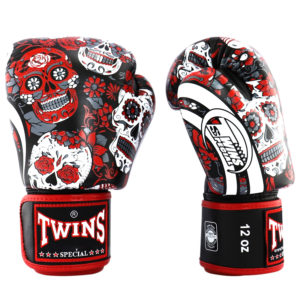 Twins Special Fancy Boxing Gloves Skull