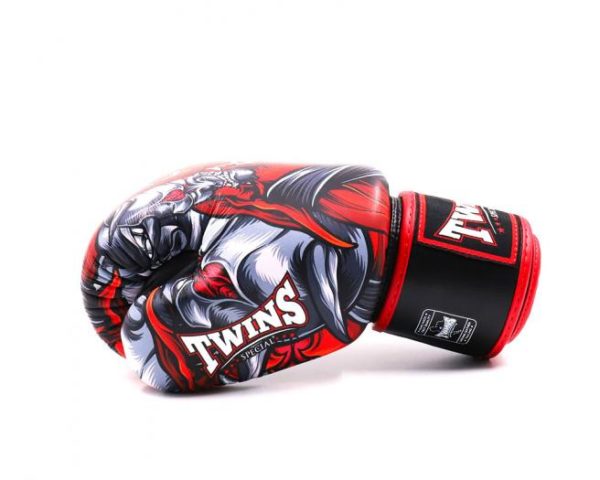 Twins Special Fancy Boxing Gloves Velcro Genuine Leather Kabuki - Image 4