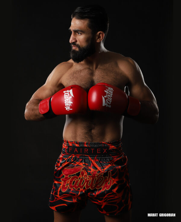 FAIRTEX Muay Thai Shorts Magma Red - Image 3