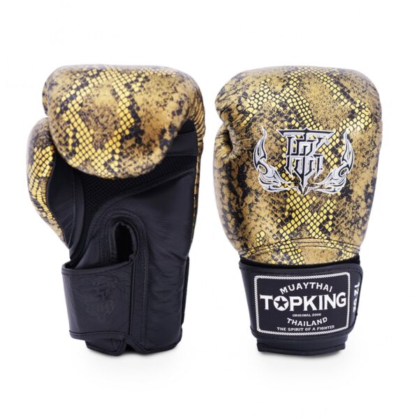 TOP KING BOXING Gloves Super Snake New Version