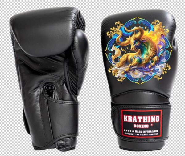 Brand New Krathing Boxing Gloves Fancy Collection Genuine Leather Topking Quality - Image 5
