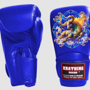 Brand New Krathing Boxing Gloves Fancy Collection Genuine Leather Topking Quality