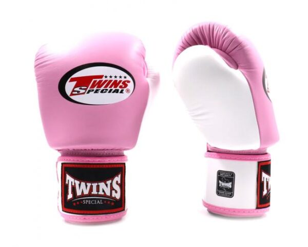 Twins Special Boxing Gloves Genuine Leather BGVL3 2 Tone Colors - Image 12