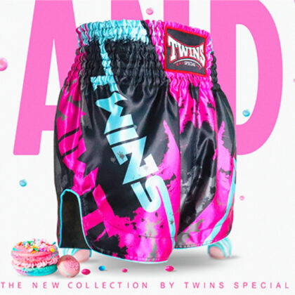 Twins Special Muay Thai Shorts – Candy Pink