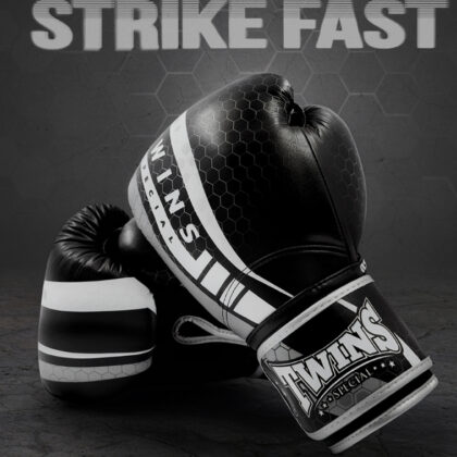 Twins Special New Design Boxing Gloves Velcro Genuine Leather BGVL15