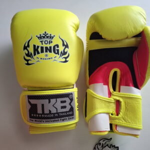 Top King Boxing Gloves Air Yellow Neon Color Clearing Stock