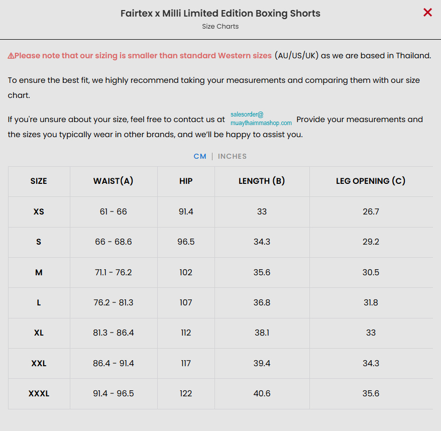 Fairtex x Milli Limited Edition Boxing Shorts - Image 4