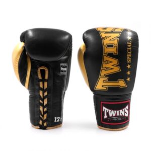 Twins Special Boxing Gloves Lace - up 2 tone
