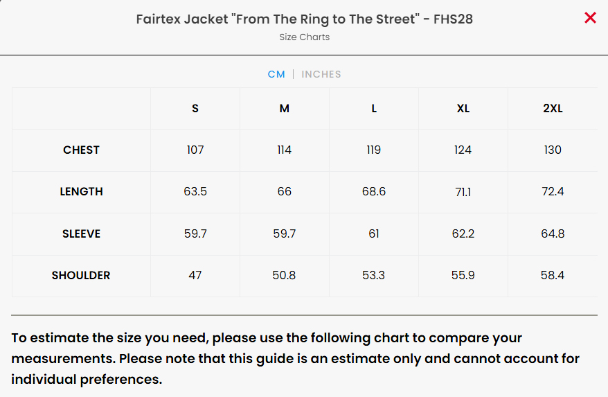 Fairtex Jacket From The Ring to The Street - Image 11